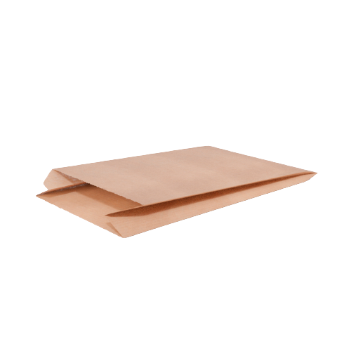 Flat bottom paper bags