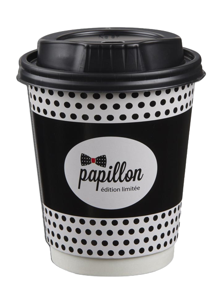 Paper cups with print 20oz