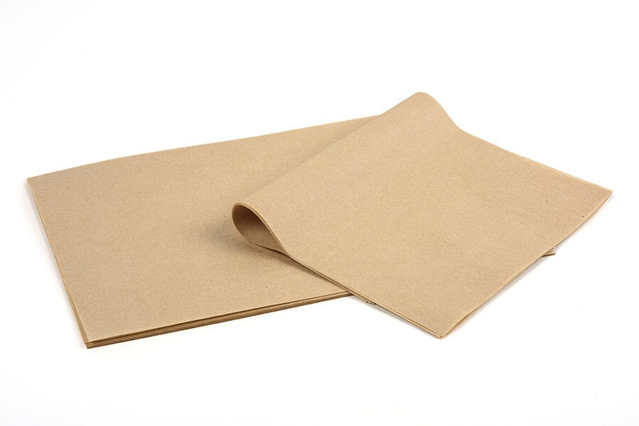 Brown kraft wrapping paper