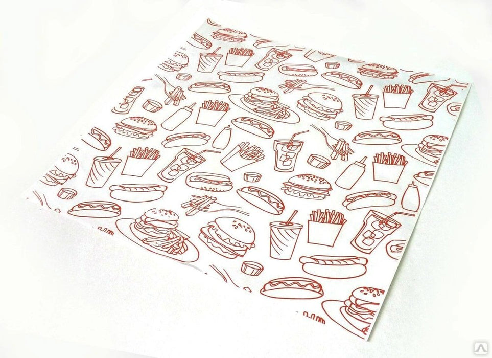 White greaseproof wrapping paper - Desdra Group